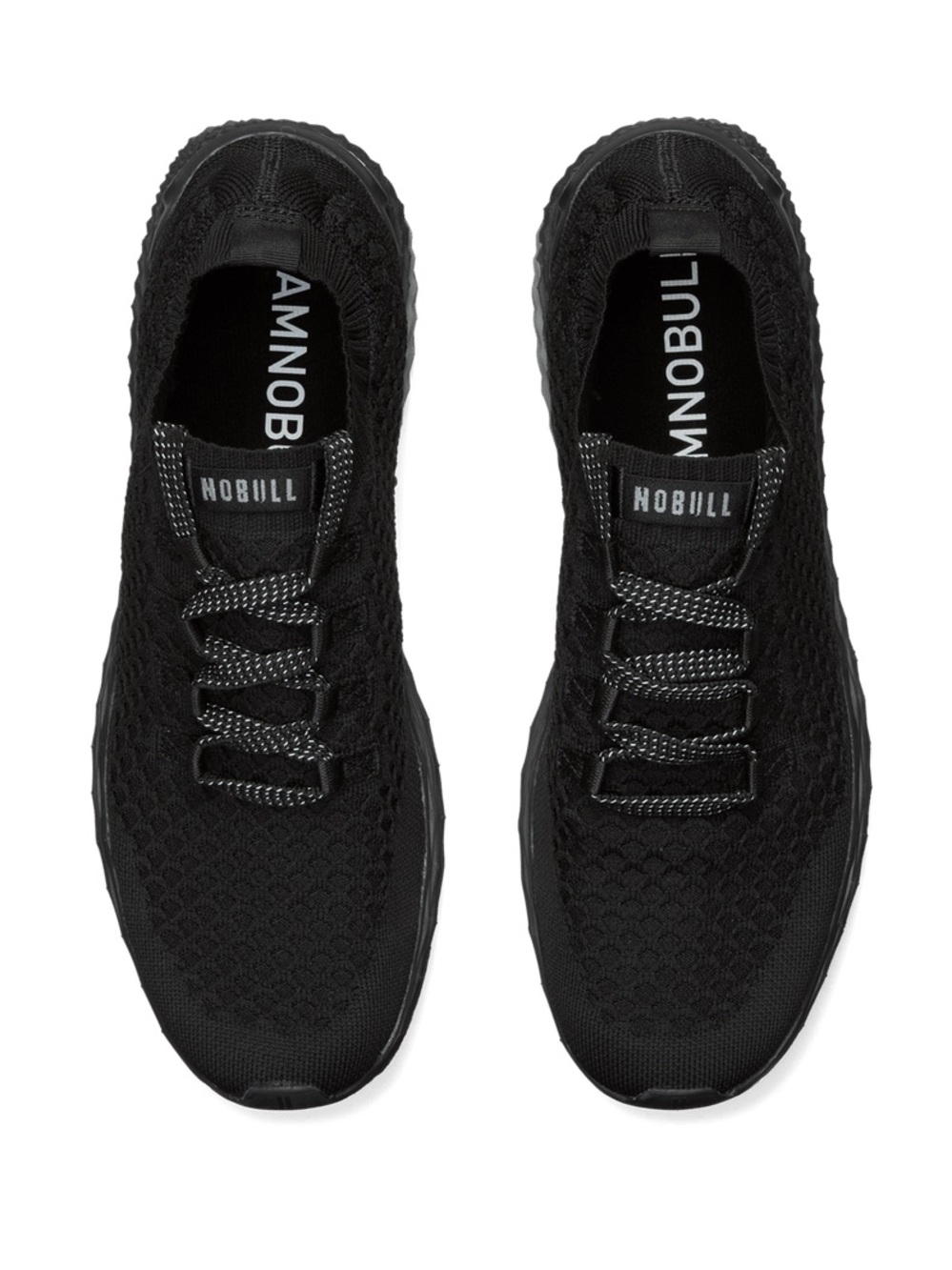 NOBULL Black Women’s All Day Knit Trainer Sneakers